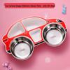 Stainless Steel Beetle Car Children's Dinner Plate