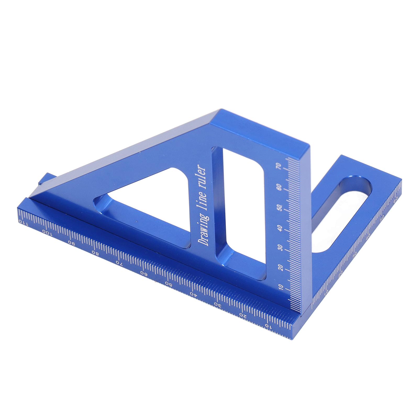 

Линейка для измерения угла 45 90 градусов, точное эффективное измерение, алюминиевый сплав, разметка, угловой измеритель