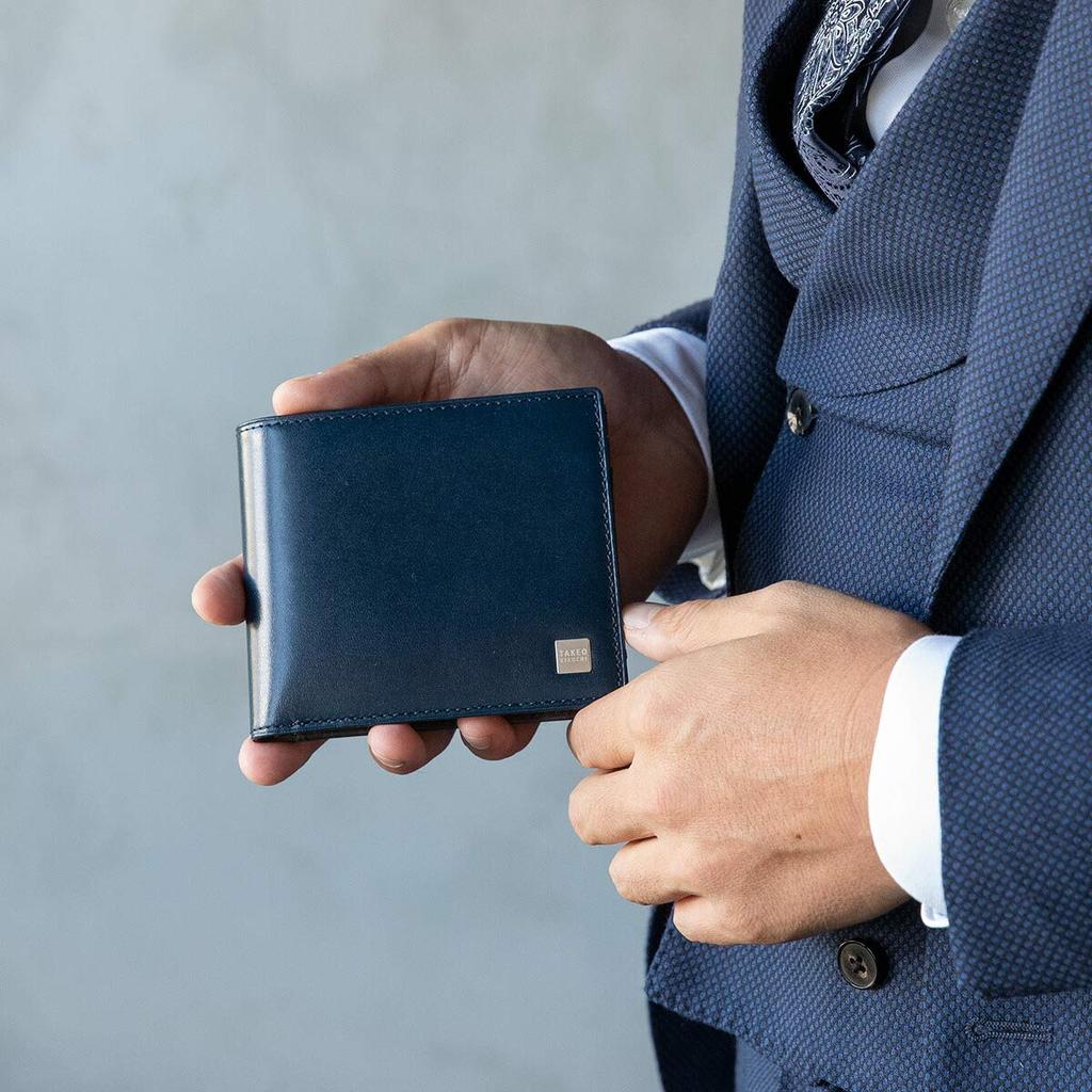 Takeo Kikuchi Wallet 181618 Navy [07]