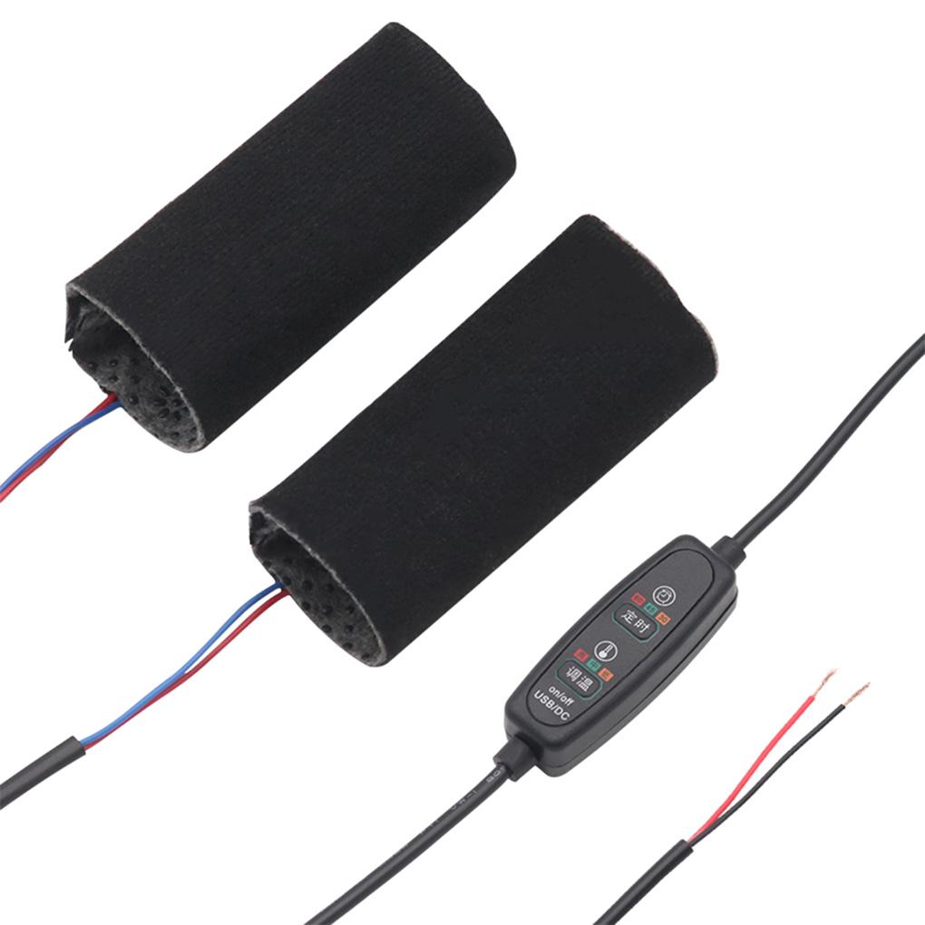 Motorcycle Heating three-level Temperature Adjustment Handle with Timing Temperature Adjustment Switch чёрный