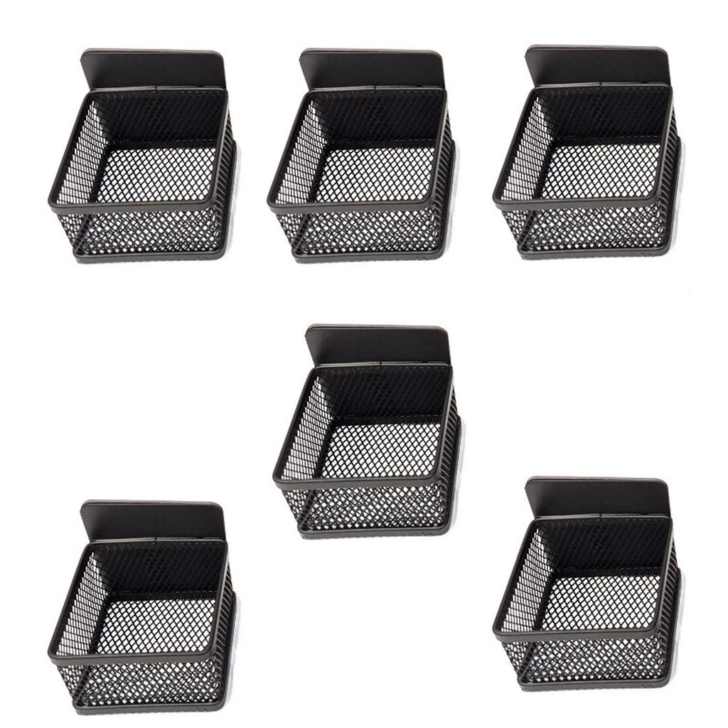 6PCS Magnetic Tea Bag Metal Tea Storage Box Holder for Fridge Kitchen Countertop Cabinet Pantry