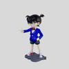 Conan GK Kid School Uniform Conan Figurine Decorative Item, Detective Boys Conan Ai Haibara Anime Figurine Model