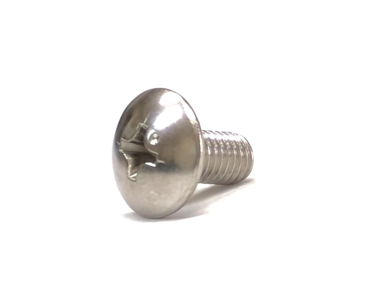 

Stainless steel truss head machine screws [M5x10] (10 pieces)