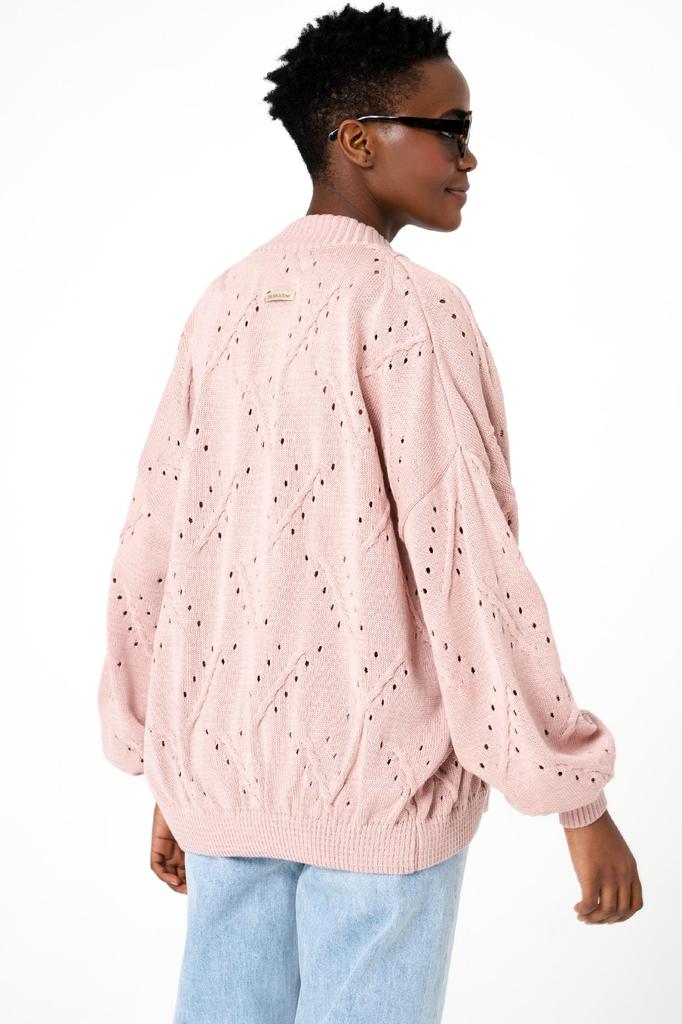 Blash Powder Pink Women's Cardigan 36/38