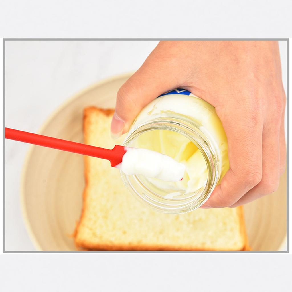 Double Head Silicone Spatula Cosmetic Scoop Beauty Cream Jar Scraper