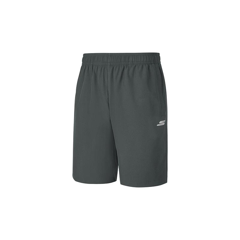 Skechers Elastic Solid Color Breathable Casual Shorts Men shorts P226M198-013P M
