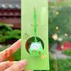 Lucky Copper Jinnew Cat Water Sound Bell Keychain For Health Wealth And Luck