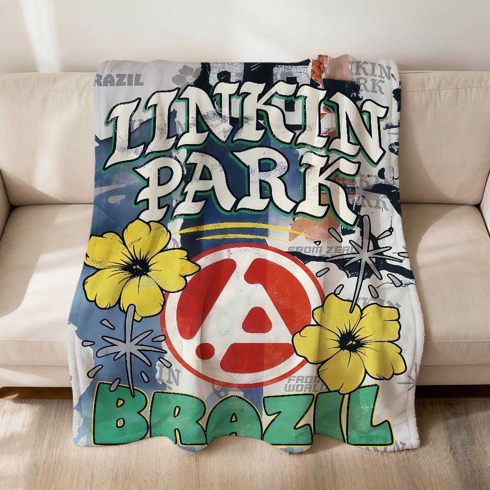 Band Cool Flannel Soft Warm Plush Blanket Sofa Living Room P-Park Pet Hogar Bedroom L-Linkin Gift Home Car Portable From Zero