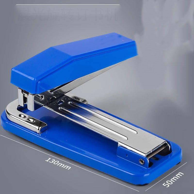 

Rotating labor-saving stapler, student home office stapler, multifunctional thickened medium seam stapler