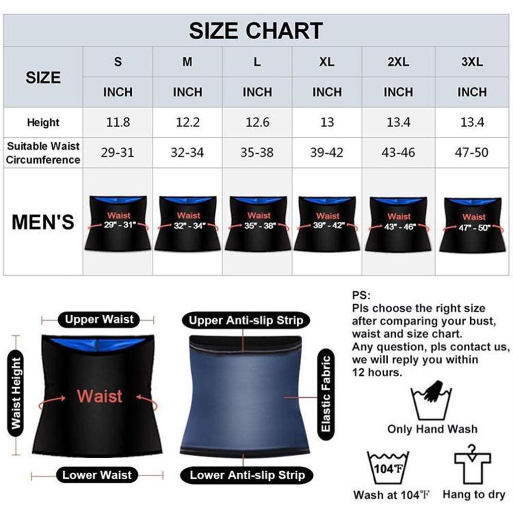Sauna Slimming Waist Belt Women Men Elastic Sweat Control Body Shaping Strap Adult Bodybuilding Trainer Workout Training Clothes