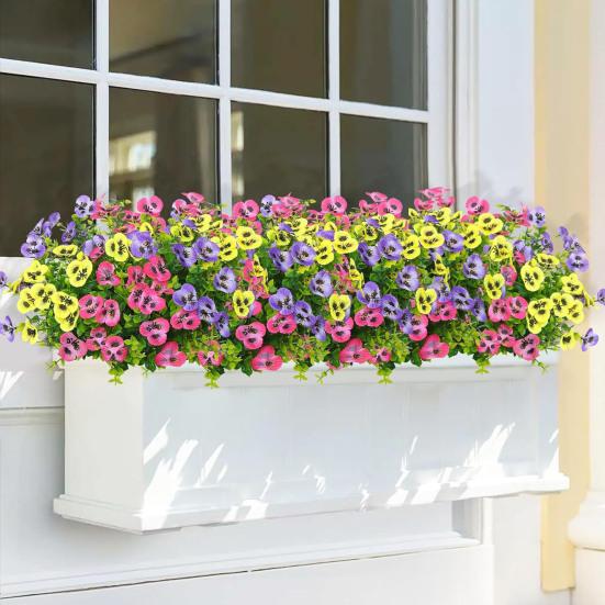 Sztuczny Kwiat Dekoracyjny Jasny Kolor Wielokrotnego Użytku Realistyczny Nie Wymaga Pielęgnacji Nie Wymaga Podlewania Nie Blaknie Sztuczny Kwiat Dekoracja Weselna Imprezowa