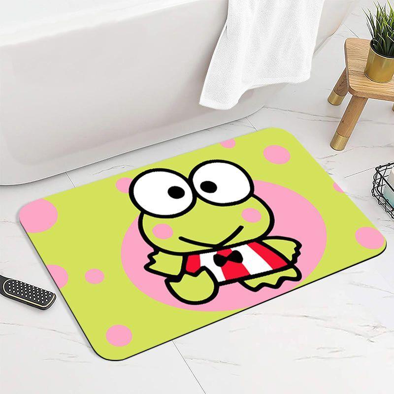 Big-eyed frog diatom mud absorbent mat bathroom non-slip floor mat toilet toilet foot mat toilet door mat