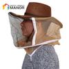 Beekeeper Protective Hat Anti Bee Fabric Nylon Net Yarn Hat Beekeeping Protector Cap Beekeeper Cowboy Comfortable Design
