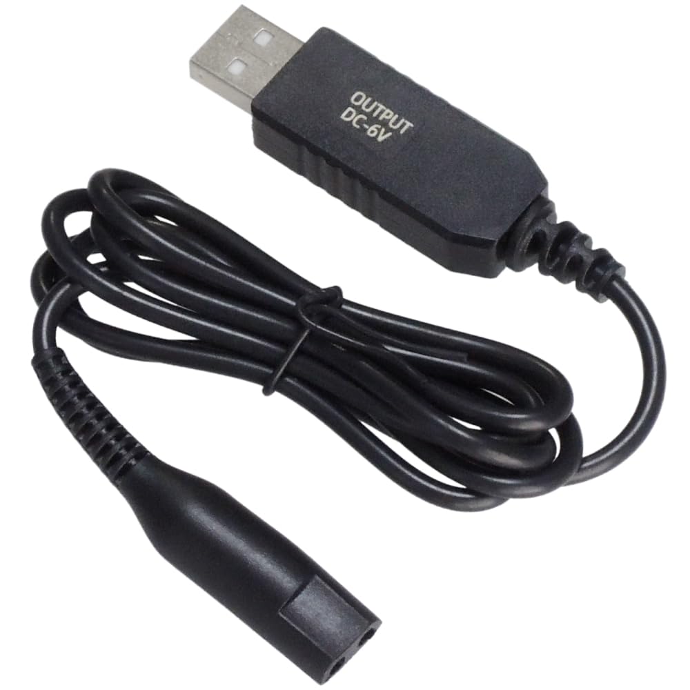 

USB-кабель для зарядки электробритвы KAUMO совместим с (Браун 6В)