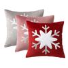 Festive Christmas Pillow Cover Unfilled Throw Pillow Cover Xmas Sofa Pillowcase  Holiday Decor