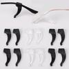5pairs Silicone Ear Hook Anti-slip Glasses Leg Ear Sleeve Bracket Fastener Sunglasses Accessories Grip Anti-fall Eyewear Holder