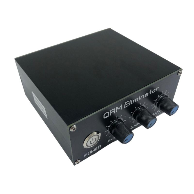 1 Set Professional QRM Eliminators with PTT Cable & Power Cord Improved Signal Quality for Radio TV Broadcast Equipment
