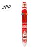 Colorful Retractable Pen Christmas Capybara Ballpoint 10 Color Cartoon Smooth Elk Snowmen Tree Multi-color Writing Festive Stationery Gift for