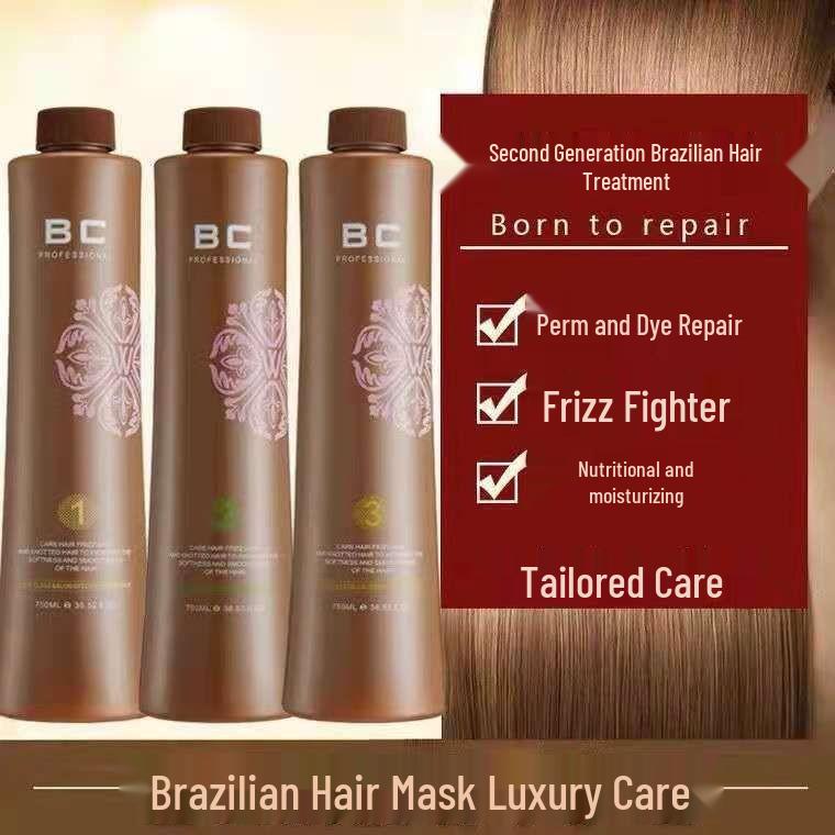 Yuntu BC 2nd Gen Brazil Keratin: Hair Straightening & Repair for Dry, Frizzy Hair