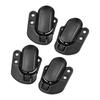 Open Car Front Roof Header Lock Set with Left and Right Assembly Pair, Convertible Top Lock Parts for Roof Repair Position Service