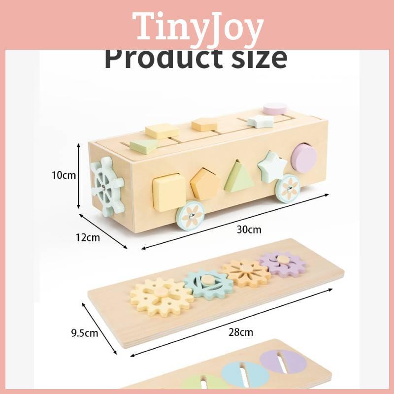 Wooden Educational Car Shape Sorting With Multipurpose Blocks For Early Learning Kids