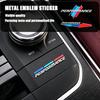 Metal Emblem Sticker Performance Car Decoration For BMW G42 G26 G60 G70 U11 G05 G20 G30 G01 G02 F40 F30 G32 G29 G08 G16 G14 F44 F222