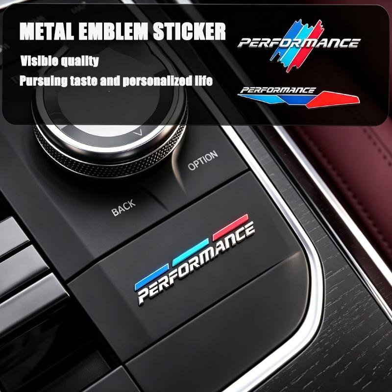 Metal Emblem Sticker Performance Car Decoration For BMW G42 G26 G60 G70 U11 G05 G20 G30 G01 G02 F40 F30 G32 G29 G08 G16 G14 F44 F222