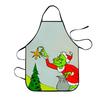 Christmas Aprons For Adults Thickened Apron Holiday Xmas Kitchen Apron Apron For Family Party Holiday