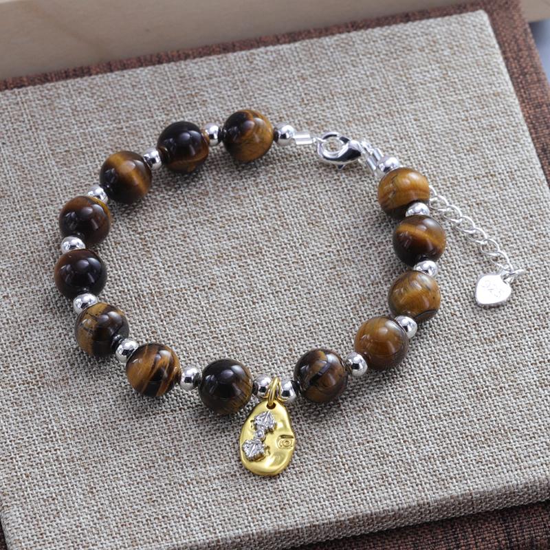 8mm Natural Stone Bracelet Multicolor Quartzs Amethysts Hematite Tiger Eye Beads Bracelets for Women Jewelry