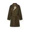 CROQUIS Men's 2025 Winter H-Lapel Long Wool Blend Coat