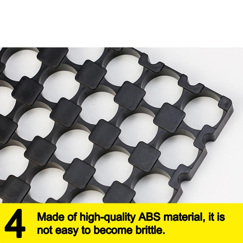 14500 21700 32650 33140 Battery Holder Bracket Cell Safety Anti Vibration Plastic Brackets For 14500 21700 32650 33140 Batteries