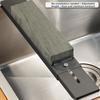 Retractable Sink Mounted Sharpener Stand Carbon Steel Whetstone Grinder Rack  Household