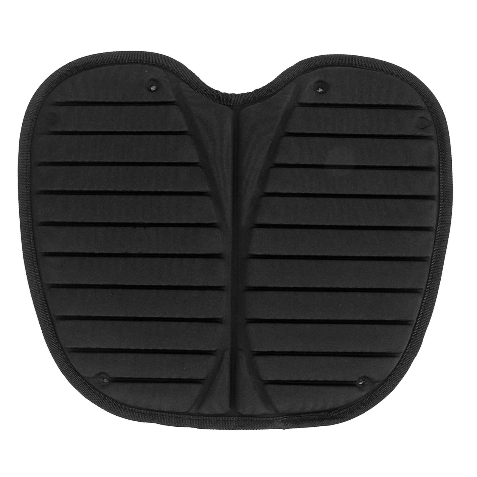 Fishine Black Kayak Seat Cushion 375 X 320Mm Comfortable Fishing Kayaks Eva Seat Pad For Paddlers Long Sitting