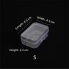 Rectangular Transparent Plastic Box with Lid Jewelry Display Case  Jewelry Storage
