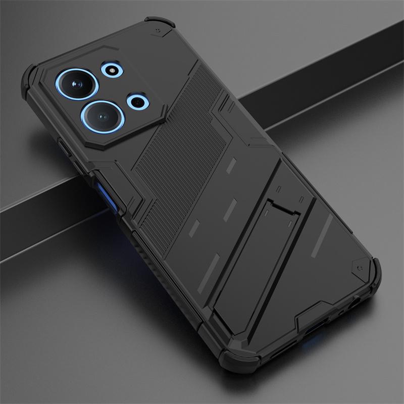 Case For Phone Yulin-003 Poco C85 Case Armor Shockproof Phone Cases For Xiaomi Pococ85 Poko Little C 85 85C Car Magnetic Holder Stand Back Cover Fundas