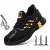 Fashion Spring autumn breathable labor protection shoes Steel head anti hit anti puncture fashion work protection safety shoes H687