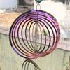 Three-dimensional Shiny Windmill Wind Spinner Outdoor Garden Home Decoration Wind Chimes Ornaments