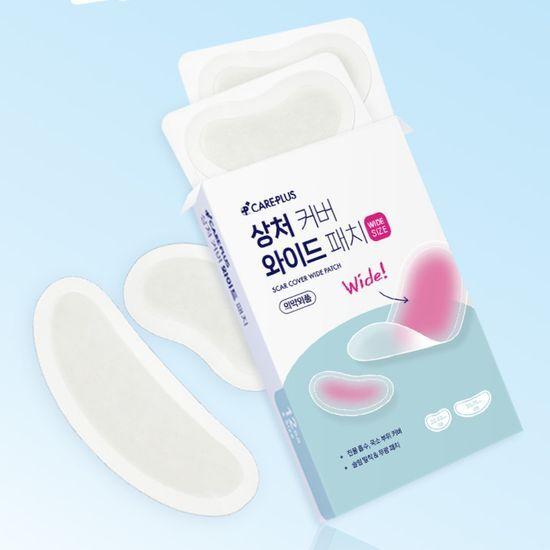 CARE+ Wundabdeckung Breiter Patch 12 Stück