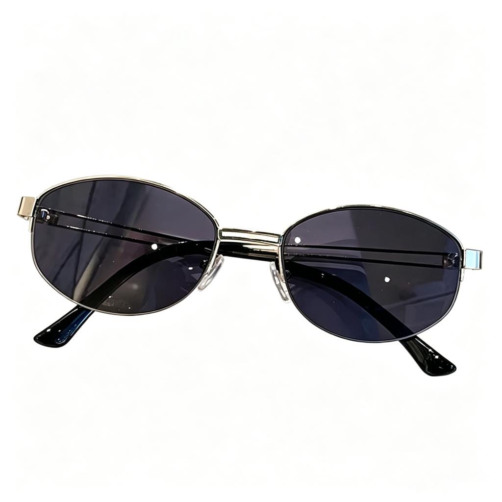 Xiaomi Glasses for Woman, Man Sunglasses – Oval Metal Frame UV400 Sunglasses, Fashionable Outdoor Sun Glasses