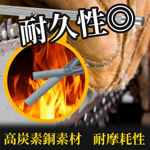 Shymie Chainsaw Round File, 12-Piece Set, 4mm, for Sharpening and Sharpening Chains, Replacement Blades