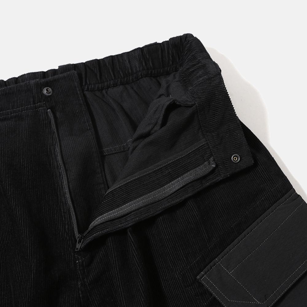 MOIF [Aw25] Pcs Combat Corduroy Pants / Black