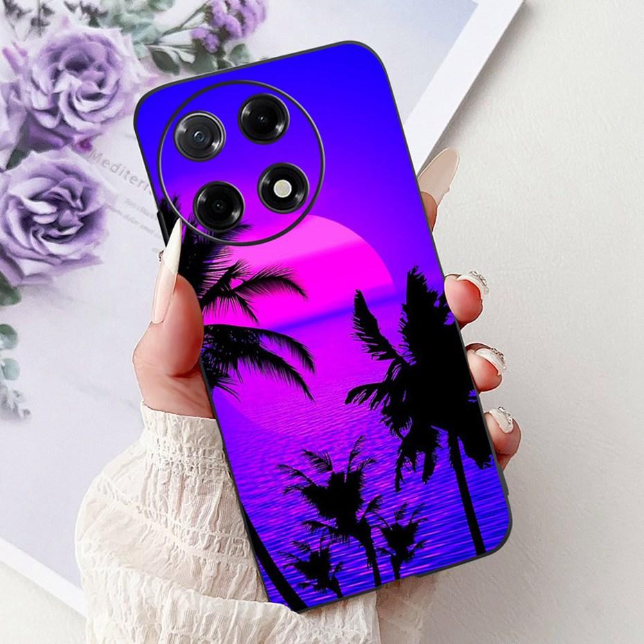 New Design Phone Case For Tecno Camon 30S Pro Camon30S CLA5 CLA6 Black Silicon Soft TPU Back Cover For Camon 30S 30SPro 4G