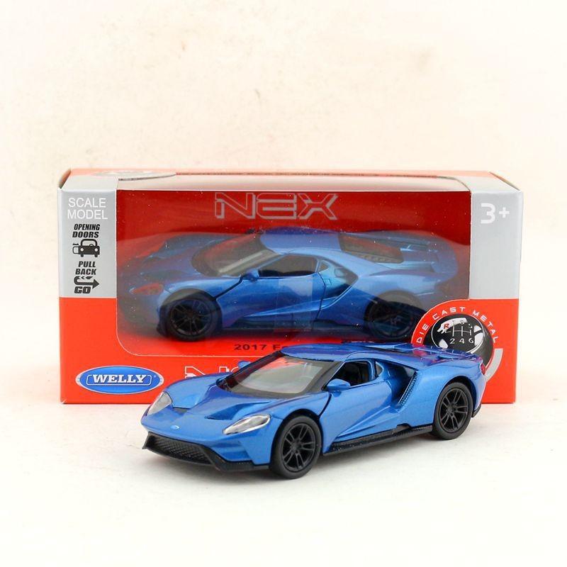 Alloy Ford Gt Car Model With Inertia Control For Collectors And Kids