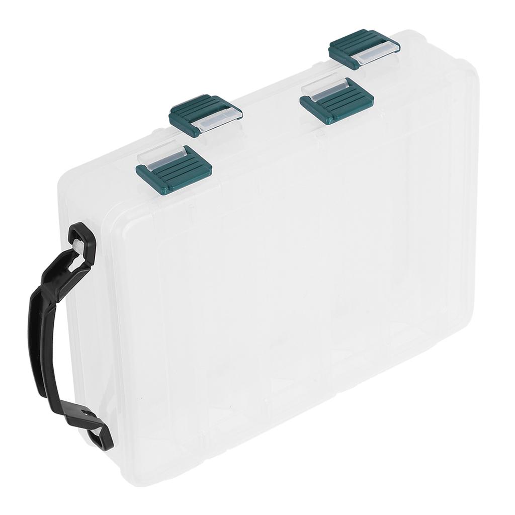 Fishing Tackle Box Double Layer Multifunctional Portable Fishing Accessory StorageBox