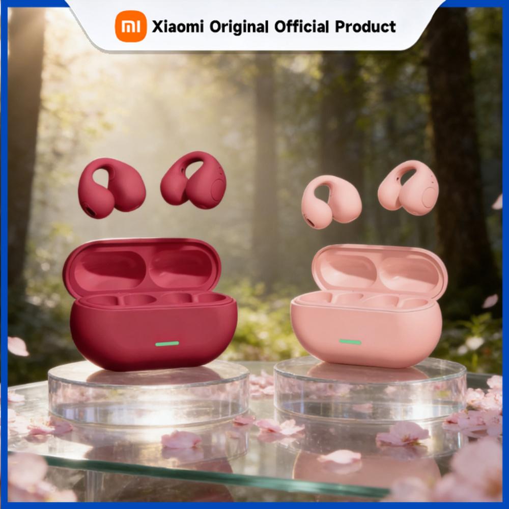 Xiaomi T75 Fone Bluetooth Headset 5.3 Wireless Air Conduction Headphones Clip Ear Music Noise Canceling HD Call Sports Gaming Earphone