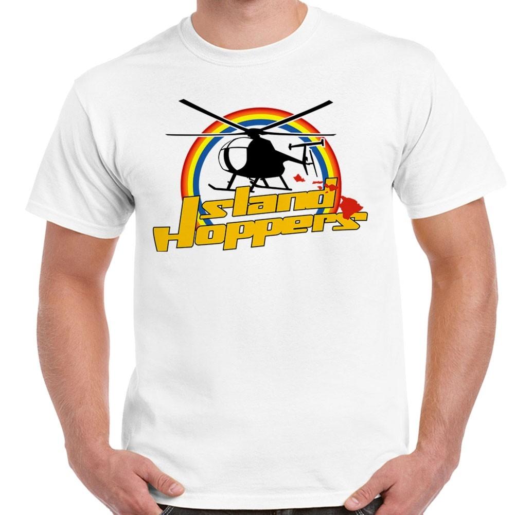 Magnum Island Hoppers White Adult T-shirt S разноцветный