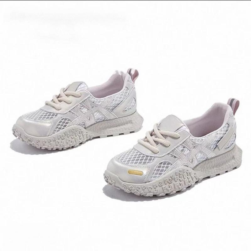 

Little white shoes women s summer mesh shoes women s breathable mesh shoes with skirts shoes niche versatile sports 40 фиолетовый