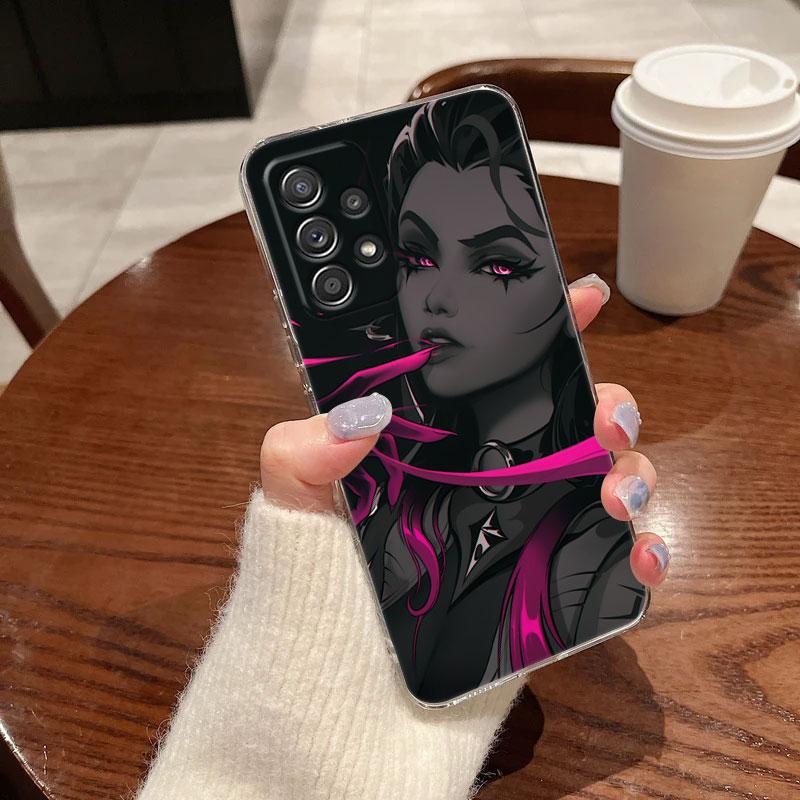 Hot Game Neon Valorant Killjoy Phone Case For Samsung Galaxy A56 A57 A37 A55 A54 A36 A35 A26 A25 A16 A17 A07 A52 A34 A21s Cover