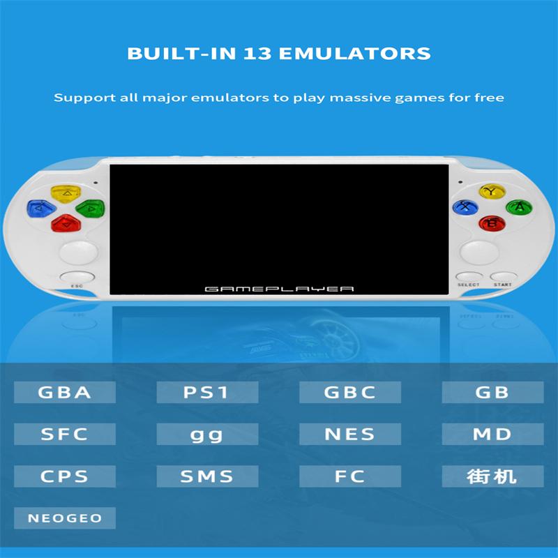 X9 Console Portable, Console de Jeu Portable HD 5.5 Écran IPS Vidéo Jeux Support Connexion TV - Chine Console portable X9 et console de jeux portable X9 prix X9 Console Portable, Console de Jeu Portable HD 5.5 Écran IPS Vidéo Jeux Support Connexion TV - Chine Console portable X9 et console de jeux portable X9 prix