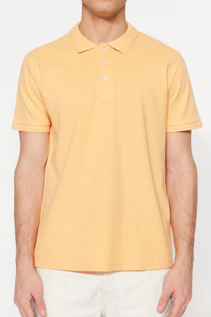 Men's Fashion Polo Collar T-shirt Polo Collar Short Limited Edition Black Regular Normal Cut Pique Zippered Polo Collar T-shirt